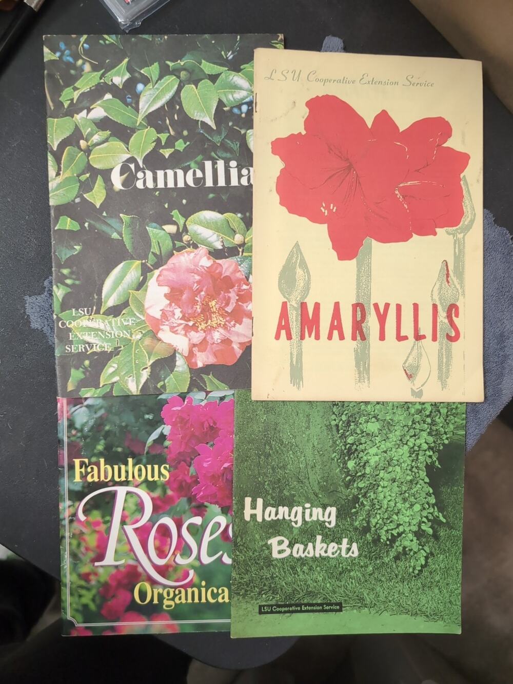 Vintage LSU Flowers Pamphlets Roses Gardening Lot Us Dept Agriculture